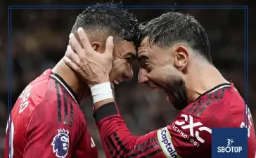 SBOTOP: Fernandes and Casemiro Strike as Ten-Man United Edge Chelsea 2-1 in Fiery Clash Under Amorim