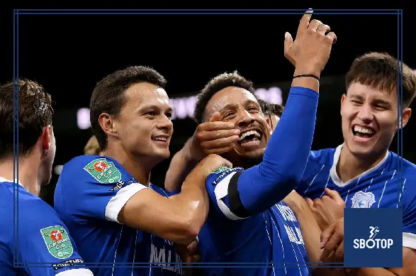 SBOTOP: Cardiff Stun Burnley 2-1 to Book Carabao Cup Fourth-Round Spot
