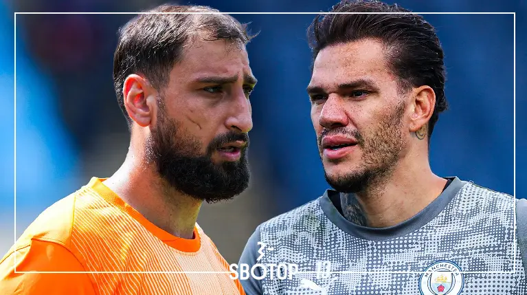 SBOTOP: Manchester City Capture Gianluigi Donnarumma for £26m from PSG as Ederson Heads to Fenerbahce
