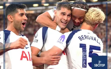 SBOTOP: Ten-Man West Ham Crumble as Tottenham Secure 3-0 Away Triumph