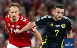 SBOTOP: Denmark Held by Scotland as Steve Clarke’s Men Start World Cup Qualifiers with Stalemate