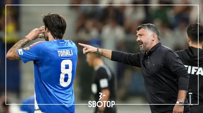 SBOTOP Gattuso’s Italy Off to a Flying Start: 10 Goals in 2 Matches Against Estonia and Israel