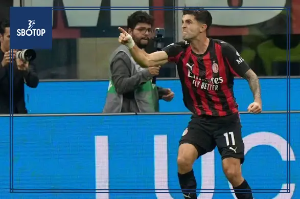 SBOTOP: Christian Pulisic Shines as Man of the Match in AC Milan’s Victory Over Napoli