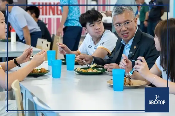 SBOTOP: BAM Chief Zafrul Serves Up a Winning Recipe with Boosted Food Budget for National Shuttlers