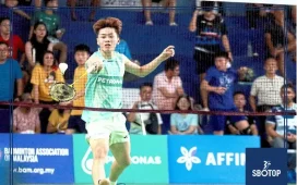 SBOTOP All Eyes on Ayu: Malaysia’s Lone Boys’ Singles Hope at the World Junior Championships