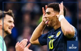 SBOTOP: Che Adams and Scott McTominay Fire Scotland to 2-1 Victory Over Belarus Keeping World Cup Dreams Alive