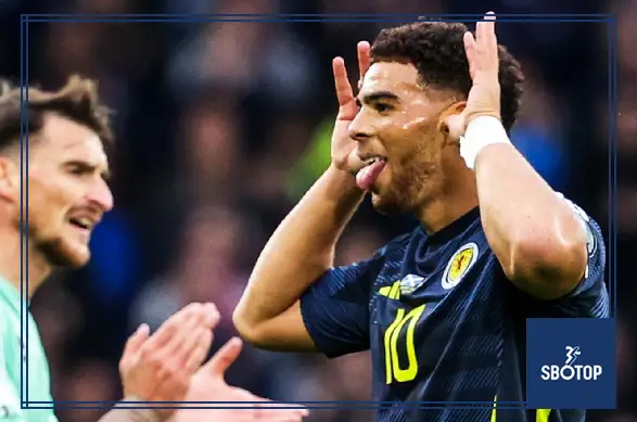 SBOTOP: Che Adams and Scott McTominay Fire Scotland to 2-1 Victory Over Belarus Keeping World Cup Dreams Alive