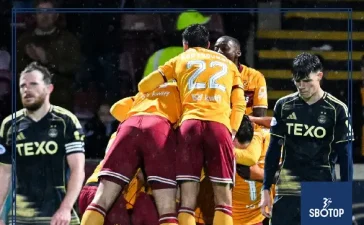 SBOTOP: Motherwell Sink Aberdeen 2-0 as Jimmy Thelin Faces Mounting Pressure Amid Goal Drought