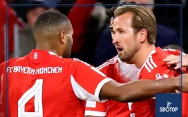 SBOTOP: Harry Kane Nets 400th Club Goal as Bayern Munich Edge Borussia Dortmund 2-1 to Maintain Perfect Start Under Kompany