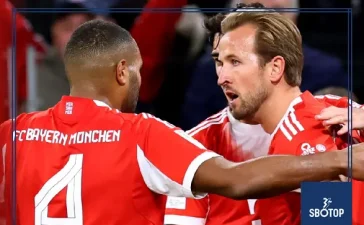 SBOTOP: Harry Kane Nets 400th Club Goal as Bayern Munich Edge Borussia Dortmund 2-1 to Maintain Perfect Start Under Kompany