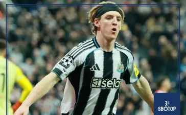 SBOTOP: Barnes Brace Inspires Newcastle to 3-0 Rout of Benfica as Magpies Celebrate First Back-to-Back UCL Wins in 22 Years