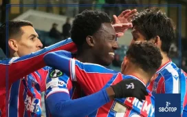 SBOTOP: Crystal Palace Cruise Past Dynamo Kyiv as Munoz and Nketiah Fire Eagles to Club-Record Unbeaten Streak