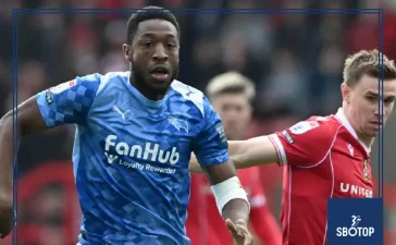 SBOTOP: Brereton Diaz Wonder Strike Earns Derby County a Point in 1-1 Draw at Wrexham