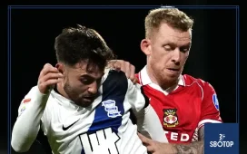 SBOTOP: Patrick Roberts Strikes Late as Wrexham and Birmingham Share the Spoils in Thrilling ‘Hollywood Derby’ Draw