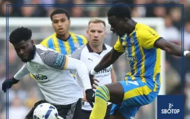 SBOTOP: Patrick Agyemang Scores Maiden Rams Goal as Derby County Hold Southampton to 1-1 Draw