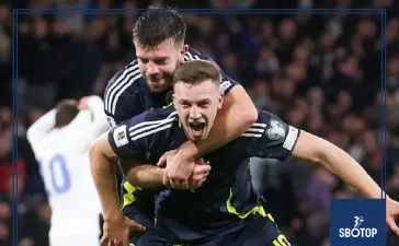 SBOTOP: Scotland Fight Back to Beat Greece 3-1 as Clarke’s Men Keep World Cup Dream Alive