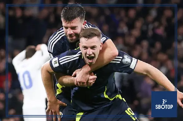 SBOTOP: Scotland Fight Back to Beat Greece 3-1 as Clarke’s Men Keep World Cup Dream Alive