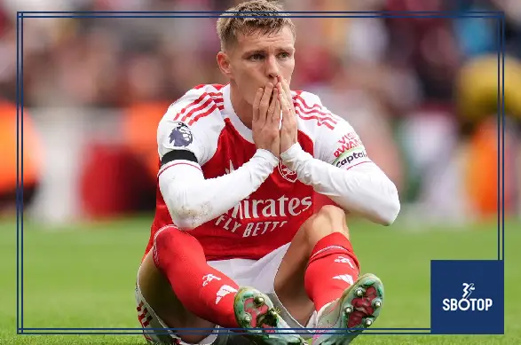 SBOTOP: Arsenal Captain Martin Ødegaard Faces Weeks on the Sidelines After Latest Knee Setback