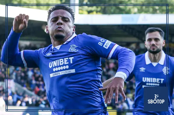 SBOTOP: Aarons’ Late Strike Hands Rangers First Premiership Win Relieves Pressure on Martin in 2-1 Triumph at Livingston