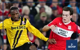 SBOTOP: Stubborn Stoke Hold Championship Leaders Middlesbrough to Frustrating Goalless Draw