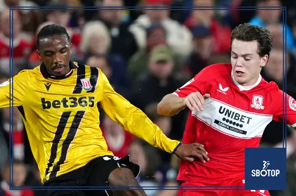 SBOTOP: Stubborn Stoke Hold Championship Leaders Middlesbrough to Frustrating Goalless Draw