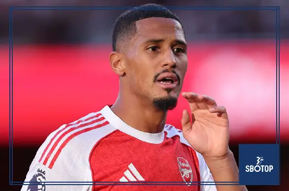 SBOTOP: Arsenal Secure Future as William Saliba Commits to New Deal Running Until 2030
