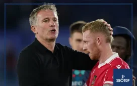 SBOTOP: Nathan Broadhead’s Late Equalizer Stuns Leicester in 1-1 Draw with Wrexham