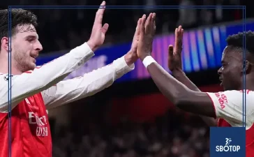 SBOTOP: Bukayo Saka Shines as Arsenal Overpower Olympiakos 2–0 to Extend Perfect Champions League Start