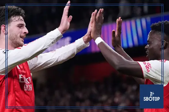 SBOTOP: Bukayo Saka Shines as Arsenal Overpower Olympiakos 2–0 to Extend Perfect Champions League Start