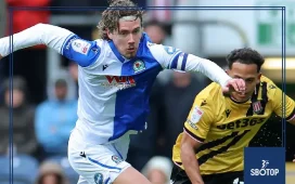SBOTOP: Augustus Kargbo Strikes to Secure Vital Point as Blackburn Hold Stoke City to a 1-1 Draw