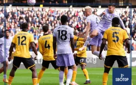 SBOTOP: Van Hecke’s Late Header Denies Wolves Victory as Pereira Sees Red in 1-1 Brighton Draw at Molineux