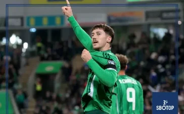 SBOTOP: Trai Hume Scores First International Goal as Northern Ireland Defeat Slovakia 2-0 in World Cup Qualifier