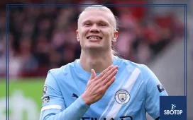 SBOTOP: Haaland Strikes to Seal 1-0 Win for Man City at Brentford as Guardiola Faces Fresh Concern Over Rodri Injury