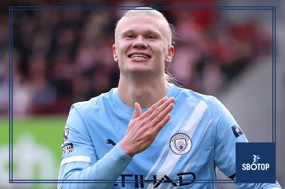 SBOTOP: Haaland Strikes to Seal 1-0 Win for Man City at Brentford as Guardiola Faces Fresh Concern Over Rodri Injury