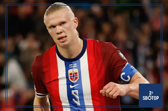 SBOTOP: Haaland Hits 20-Goal Mark as Norway Overcome Israel Amid Pre-Match Protests in World Cup Qualifier