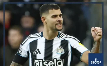 SBOTOP: Bruno Guimarães Strikes Late to Secure Dramatic 2-1 Win for Newcastle Over Fulham