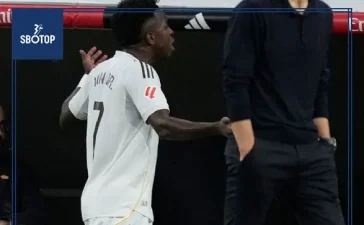 SBOTOP: Angry Vinicius Jr. Threatens to Leave Real Madrid After Being Substituted in El Clasico