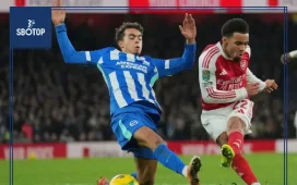 SBOTOP: Arsenal’s Young Guns Shine as They Defeat Brighton 2-0 in the Carabao Cup