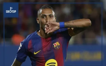 SBOTOP: Manchester United Target Raphinha as Barcelona Set €135 Million Price Tag