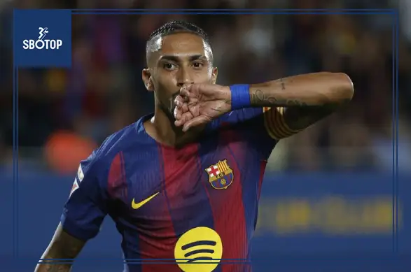 SBOTOP: Manchester United Target Raphinha as Barcelona Set €135 Million Price Tag