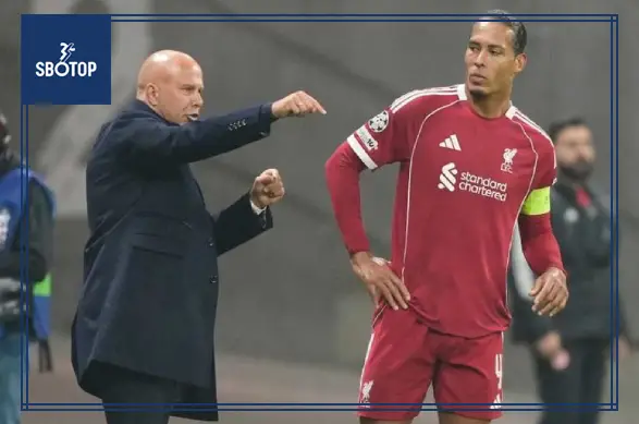 SBOTOP: Relief for Virgil van Dijk as Liverpool End Their Winless Streak with Victory over Eintracht Frankfurt