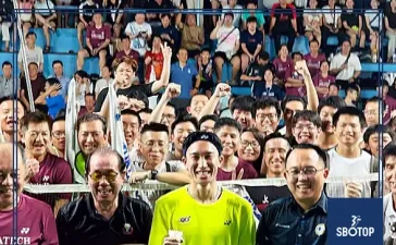 SBOTOP: Kento Momota Signals Exciting Comeback to Competitive Badminton