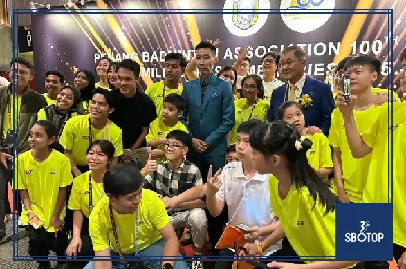 SBOTOP From a Humble Milo Shirt to a Century of Pride: Chong Wei Celebrates Penang Badminton