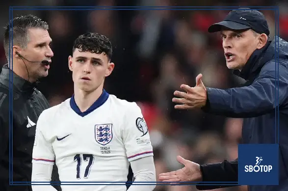 SBOTOP: Tuchel Suggests Phil Foden Could Lead as England’s No. 9 or Complement Harry Kane
