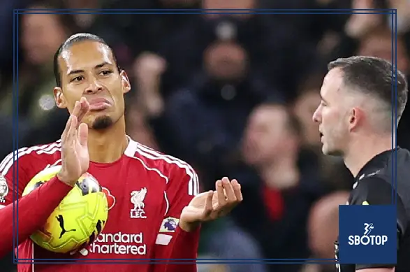 SBOTOP: Howard Webb Defends Decision to Rule Out Van Dijk’s Header in Liverpool–Man City Clash