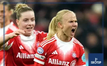 SBOTOP: Pernille Harder Leads Bayern Munich’s Stunning Rally to Sink Misfiring Arsenal in Champions League Thriller