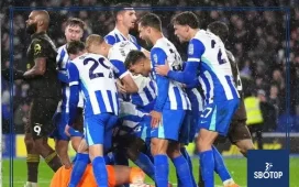 SBOTOP: Verbruggen’s Last-Minute Heroics Seal Brighton’s 2-1 Comeback Win Over Brentford