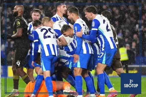 SBOTOP: Verbruggen’s Last-Minute Heroics Seal Brighton’s 2-1 Comeback Win Over Brentford