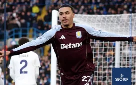 SBOTOP: Morgan Rogers’ Stunning Free-Kick Lifts Aston Villa to 2-1 Victory over Leeds and Into the Premier League’s Top Four