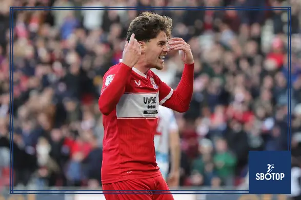 SBOTOP: Hayden Hackney’s Late Equaliser Saves Middlesbrough as Wrexham Held to a 1–1 Draw at the Riverside